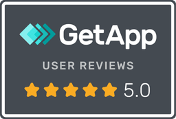 GetApp rating badge
